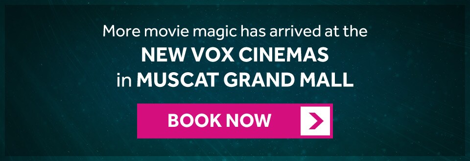 The new VOX Cinemas is now open in Muscat Grand Mall